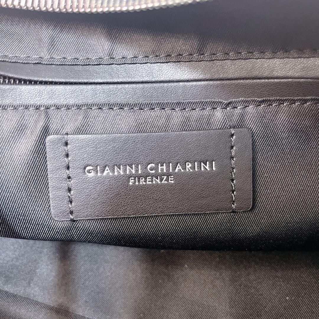 極美品✨現行✨ジャンニキャリーニ ショルダー ハンド バッグ 2way ブラック