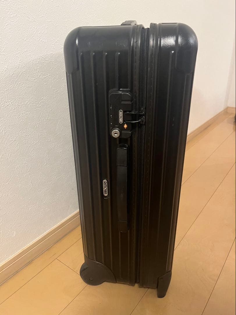 【美品】RIMOWA SALSA リモワ サルサ63L 2輪TSAロック付 黒