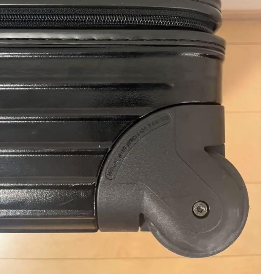 【美品】RIMOWA SALSA リモワ サルサ63L 2輪TSAロック付 黒