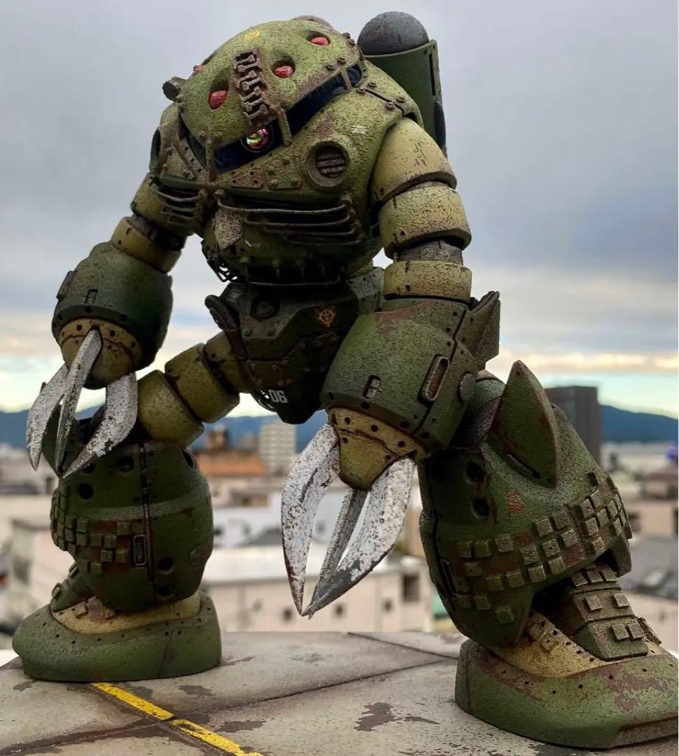 ガンプラ MG 1/100 MSM-07 ズゴック　ジオン残党仕様　完成品