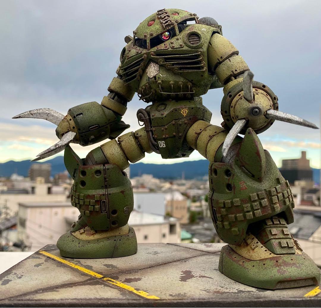ガンプラ MG 1/100 MSM-07 ズゴック　ジオン残党仕様　完成品