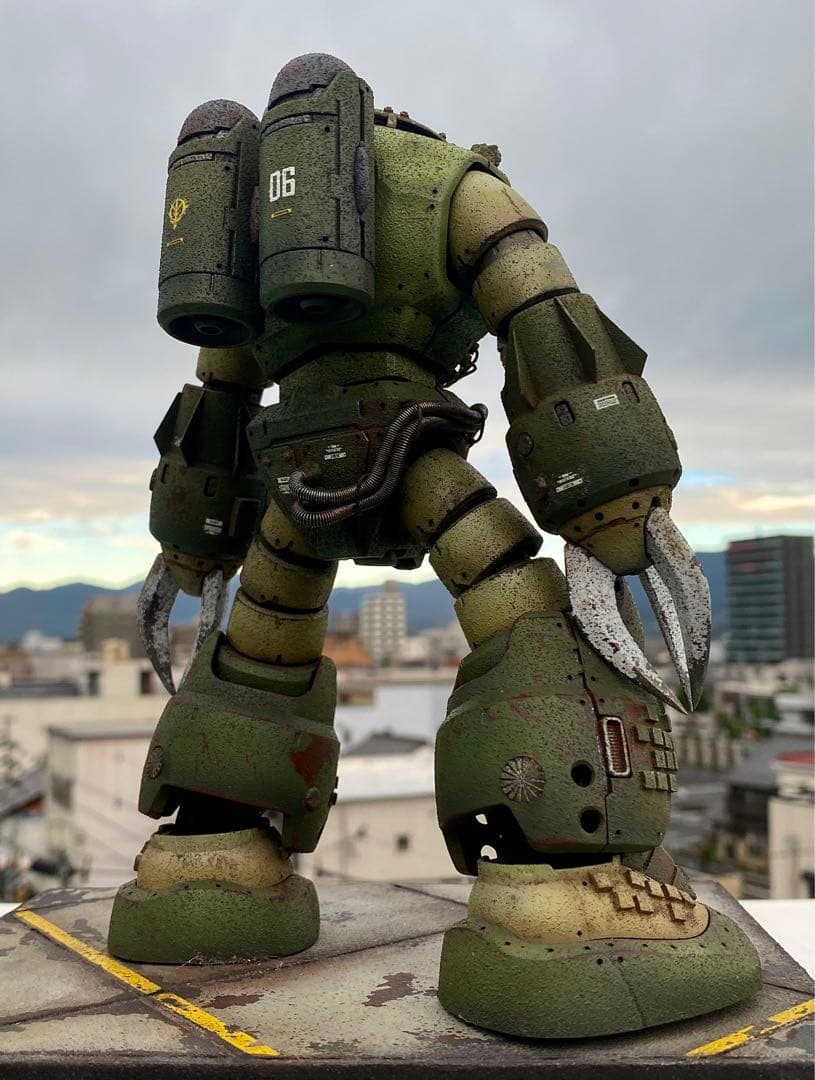ガンプラ MG 1/100 MSM-07 ズゴック　ジオン残党仕様　完成品