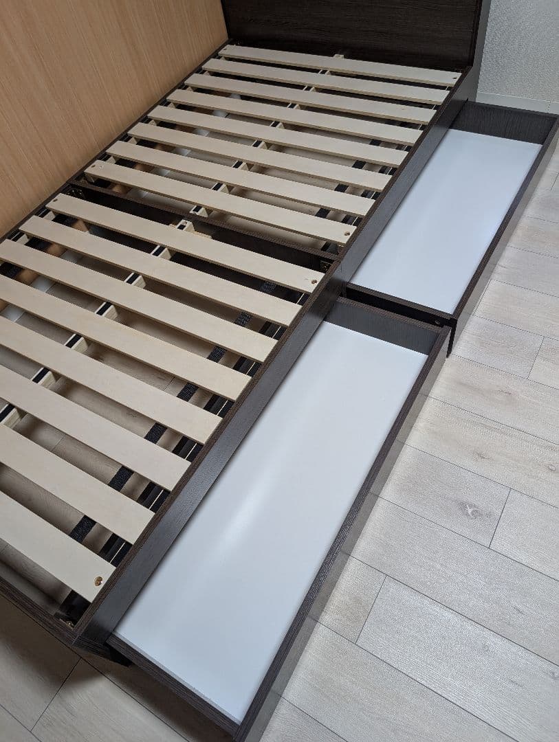 【引き渡しのみ】タンスのゲン　シングルベッドフレーム