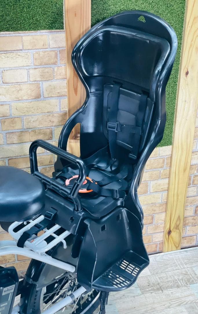 整備済 大容量 ホワイト系 ヤマハ 子供乗せ電動アシスト自転車 ZH2883