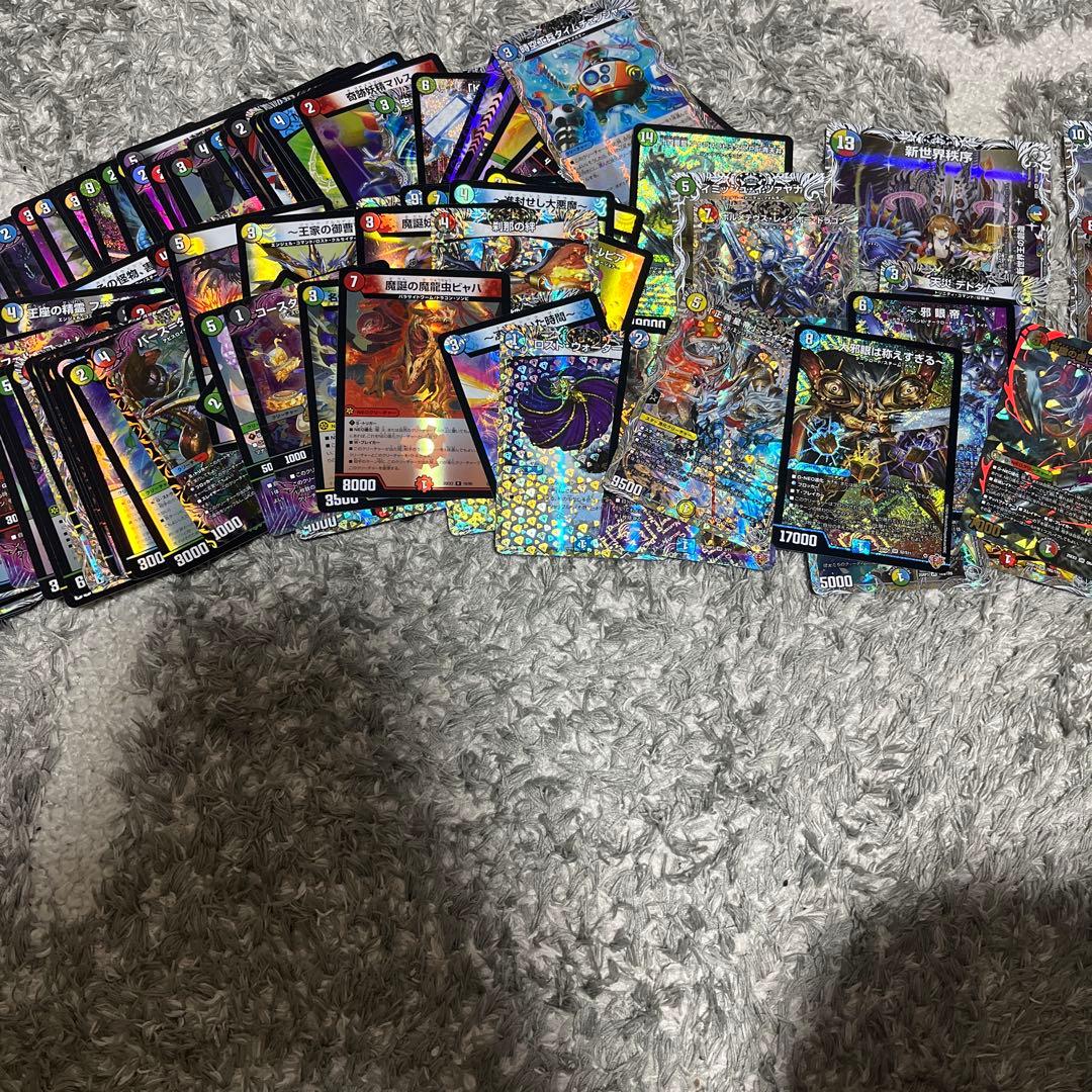 デュエパーティー　3デッキ（59枚ずつ）と、余りカードのセット