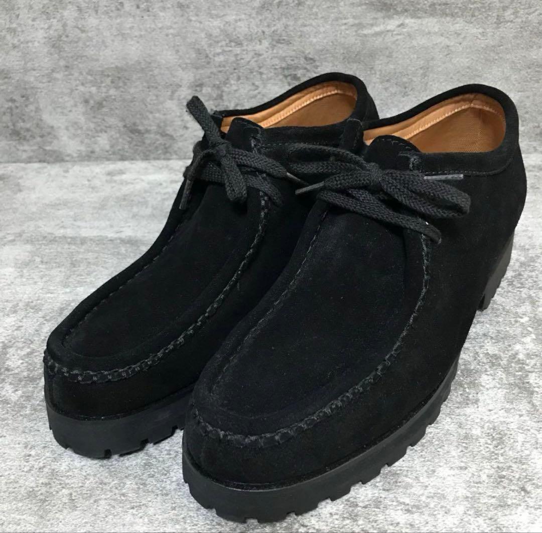 【ほぼ未使用】SHIUN スウェード レザー モカシンシューズ Sサイズ