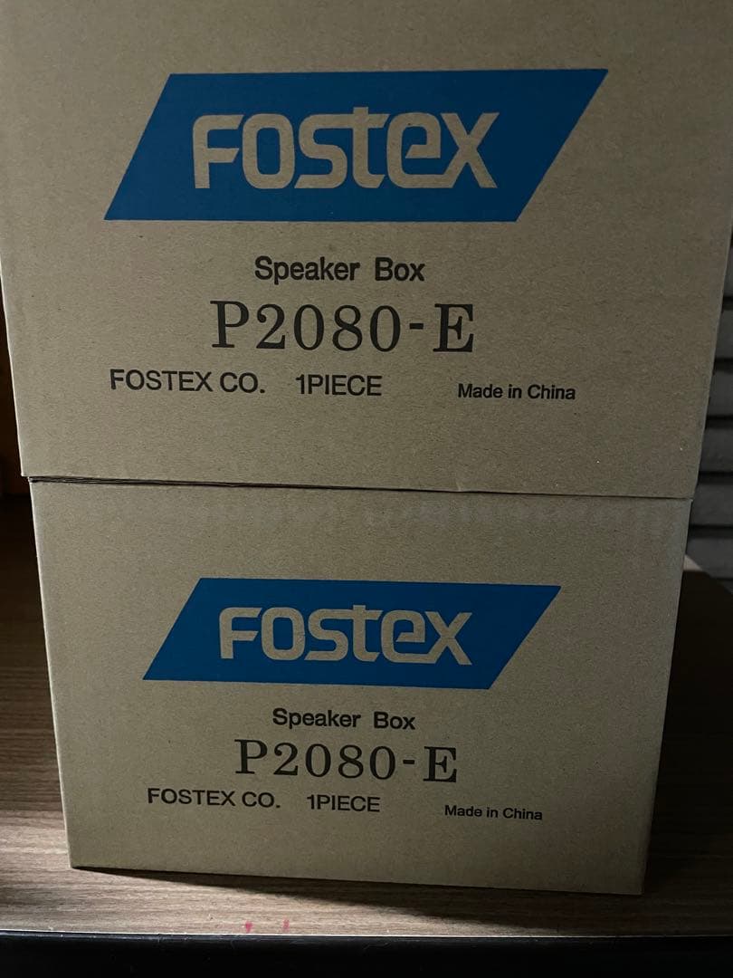 FOSTEX スピーカーBOX ペア　P2080-E