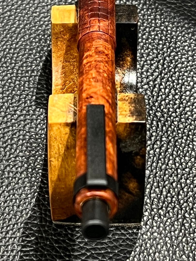 aikok　orenznero 0.3mm 本花梨瘤12角軸/グリップ格子