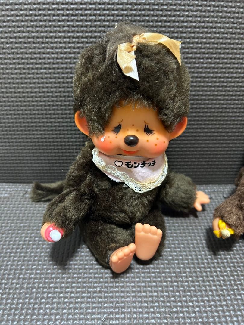 【希少】くたくたシリーズ　ふた子のモンチッチ　ぬいぐるみ　セキグチ