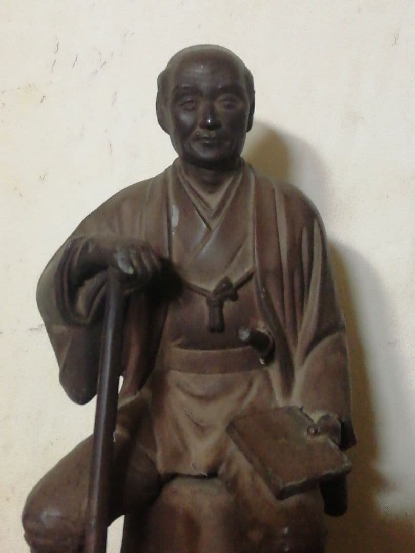 二ノ宮金次郎成人して後に侍(武士)になっての像/ 超ー希少