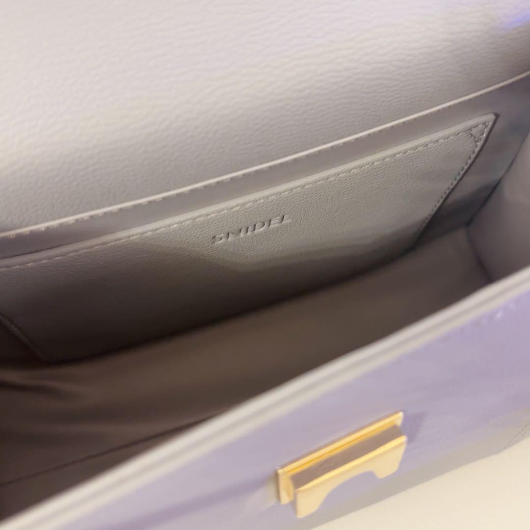 SNIDEL ロールカバーパッドロックバッグ 水色