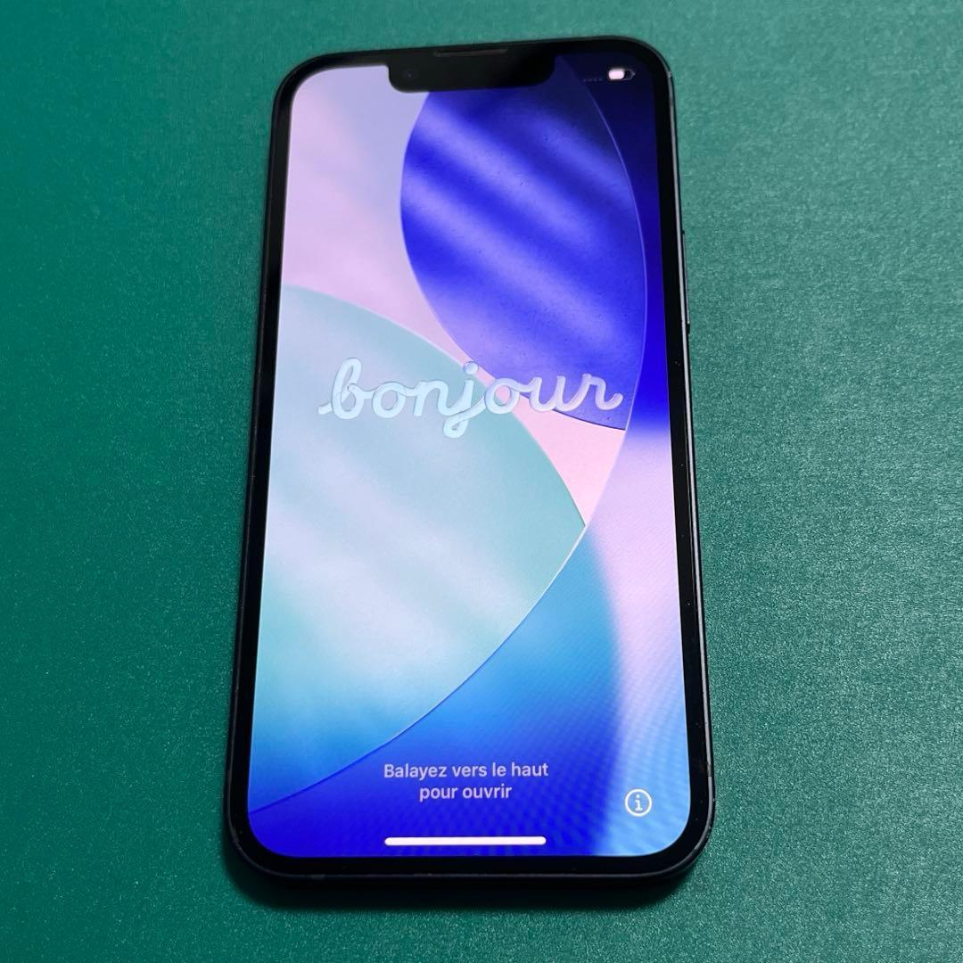 【中古】iPhone 13 mini ブラック 128 4