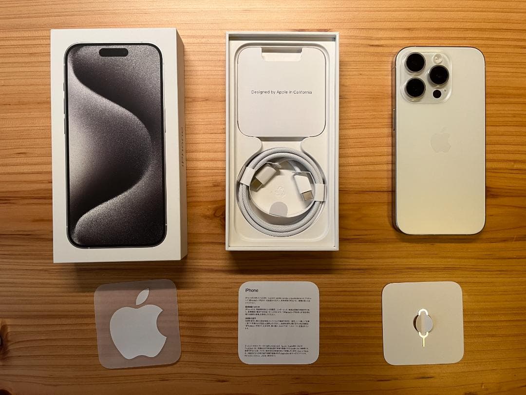 ✅ バッテリー96%【美品】iPhone 15Pro 128G SIMフリー