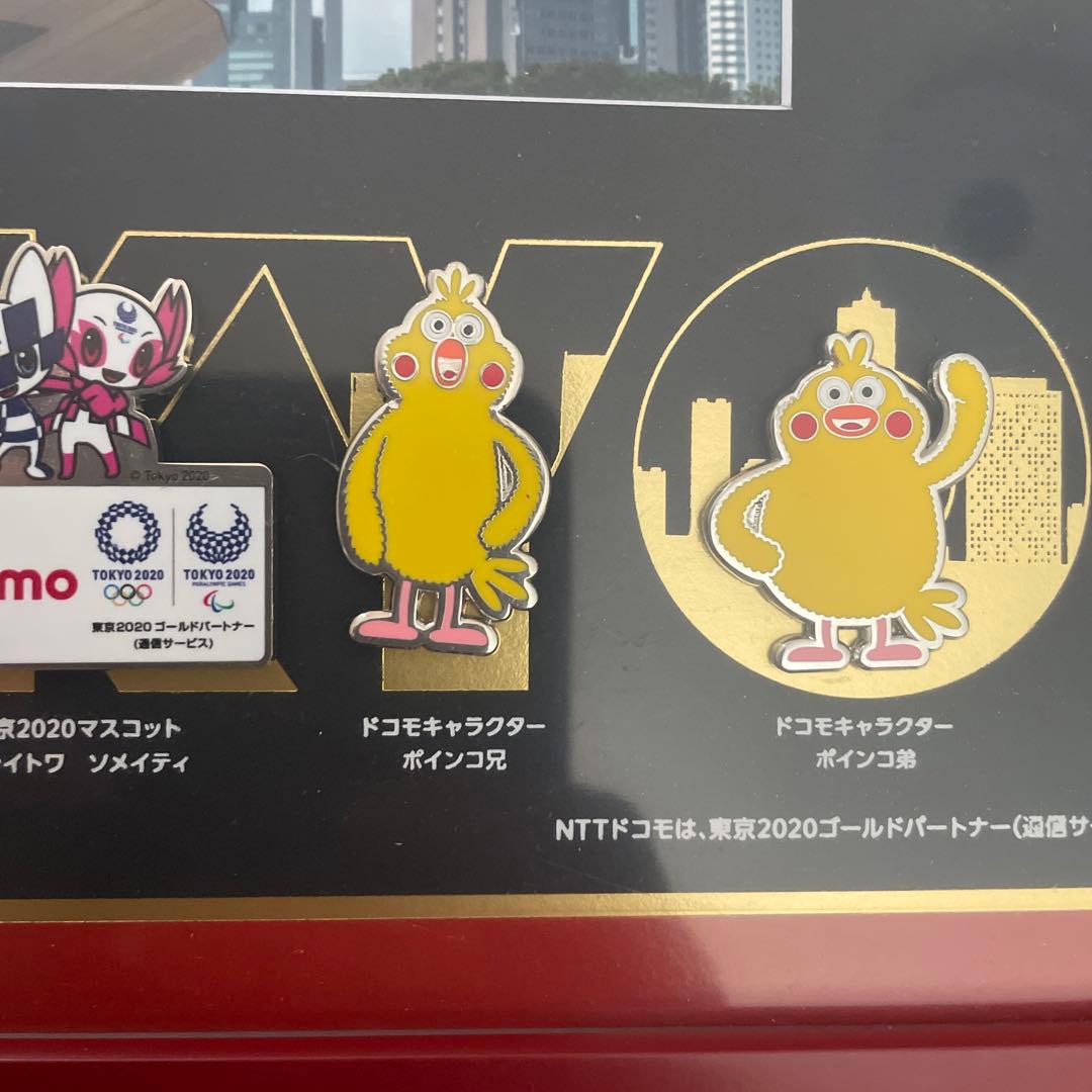東京オリンピック　ピンバッジ　ピンズ　限定　docomo 非売品　パラリンピック