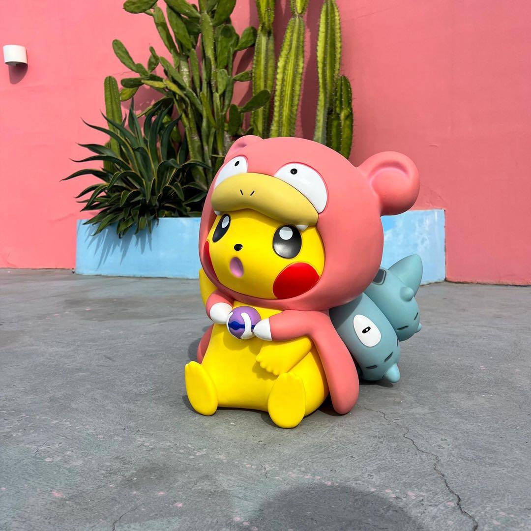 ピカチュウ クマフード フィギュア