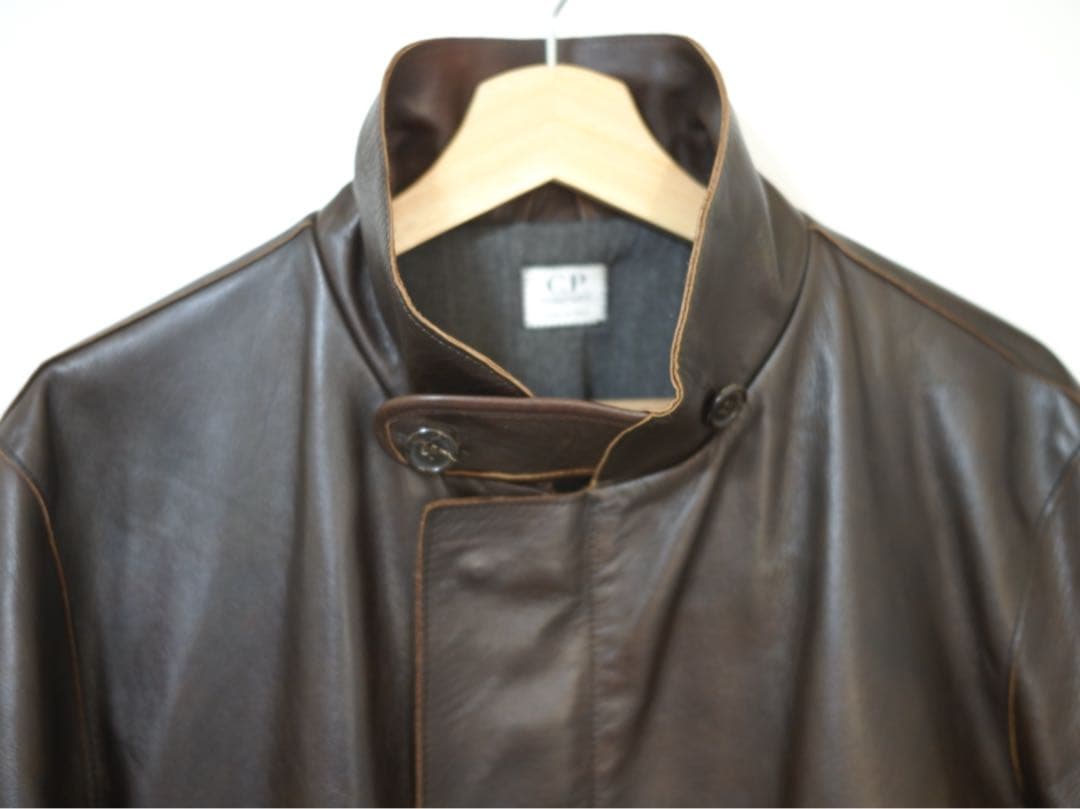 ジャケット・アウター Archive 2002s c.p company leather jacket