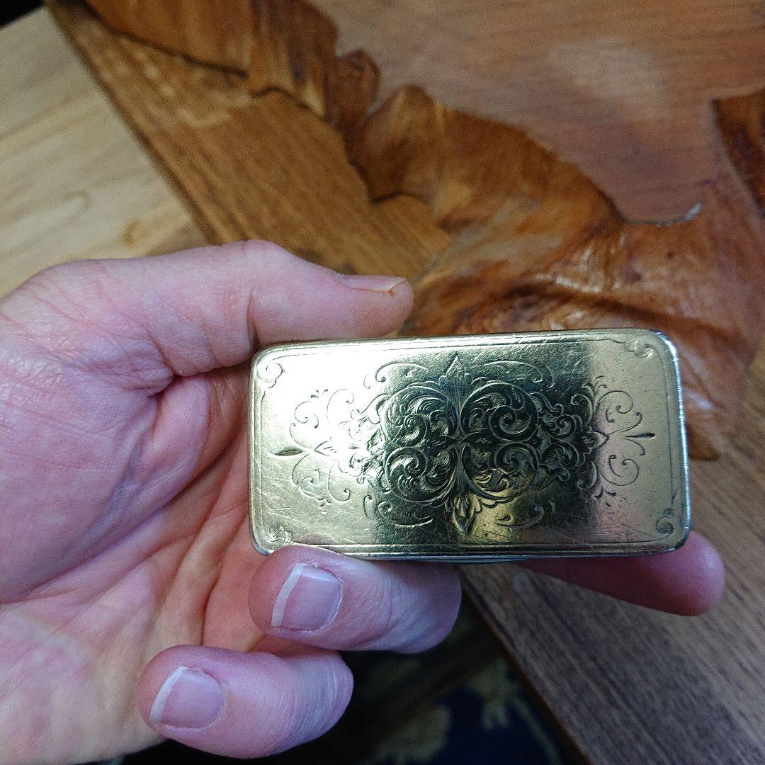 スナッフボックス 3個 イギリス製/フランス製 20世紀前半