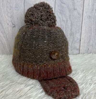 美品♡ヴィヴィアンウエストウッド オーブ ボタン ニット帽 ニットキャップ