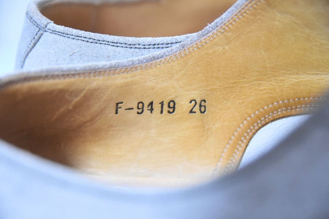 スコッチグレイン スウェード ベージュ 26cm3E