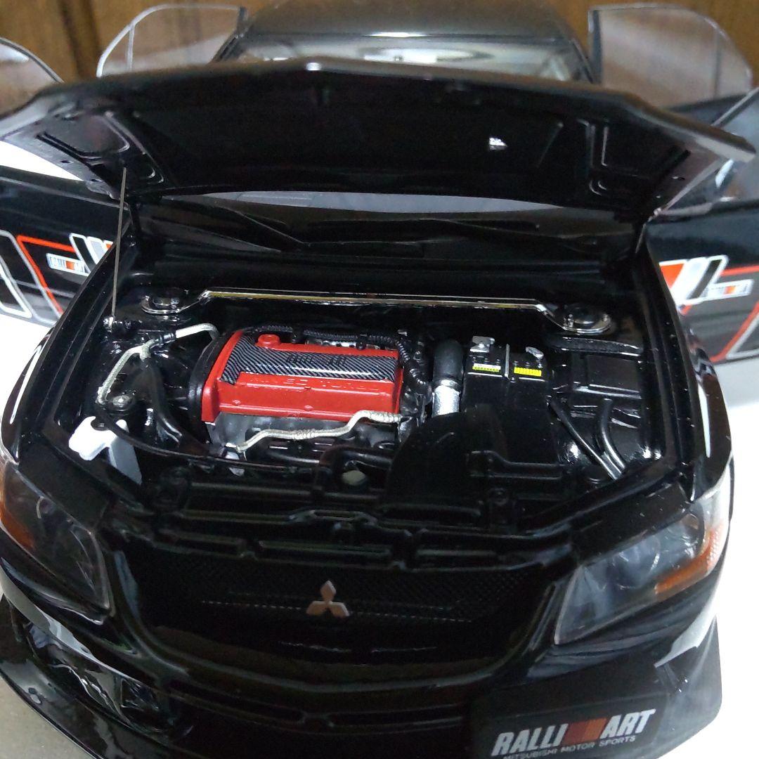 三菱 ランサー エボリューション Ⅸ ラリーアート 1/18 スーパーA