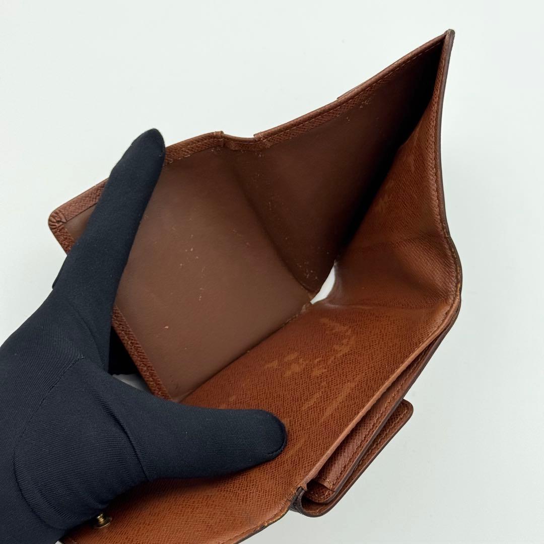 ヴィトン モノグラム ポルトモネ ビエ カルト クレディ 折り畳み財布