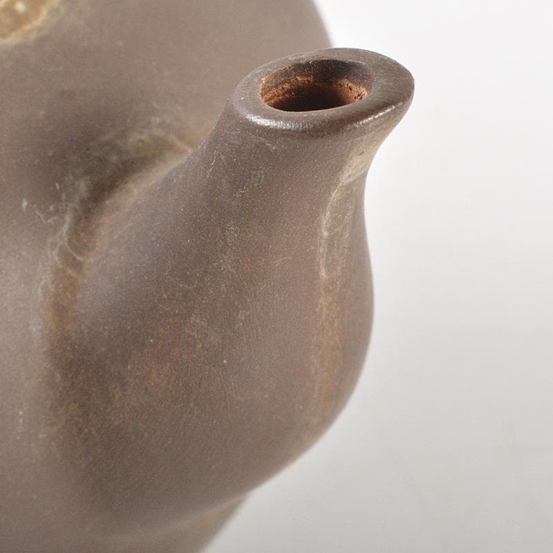 中国　東宝謹製　紫砂　朱泥　急須　茶壷　C　R6433