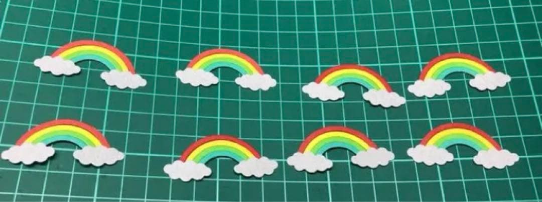 アルバム飾り　虹　オーダー受付中（＾∇＾）