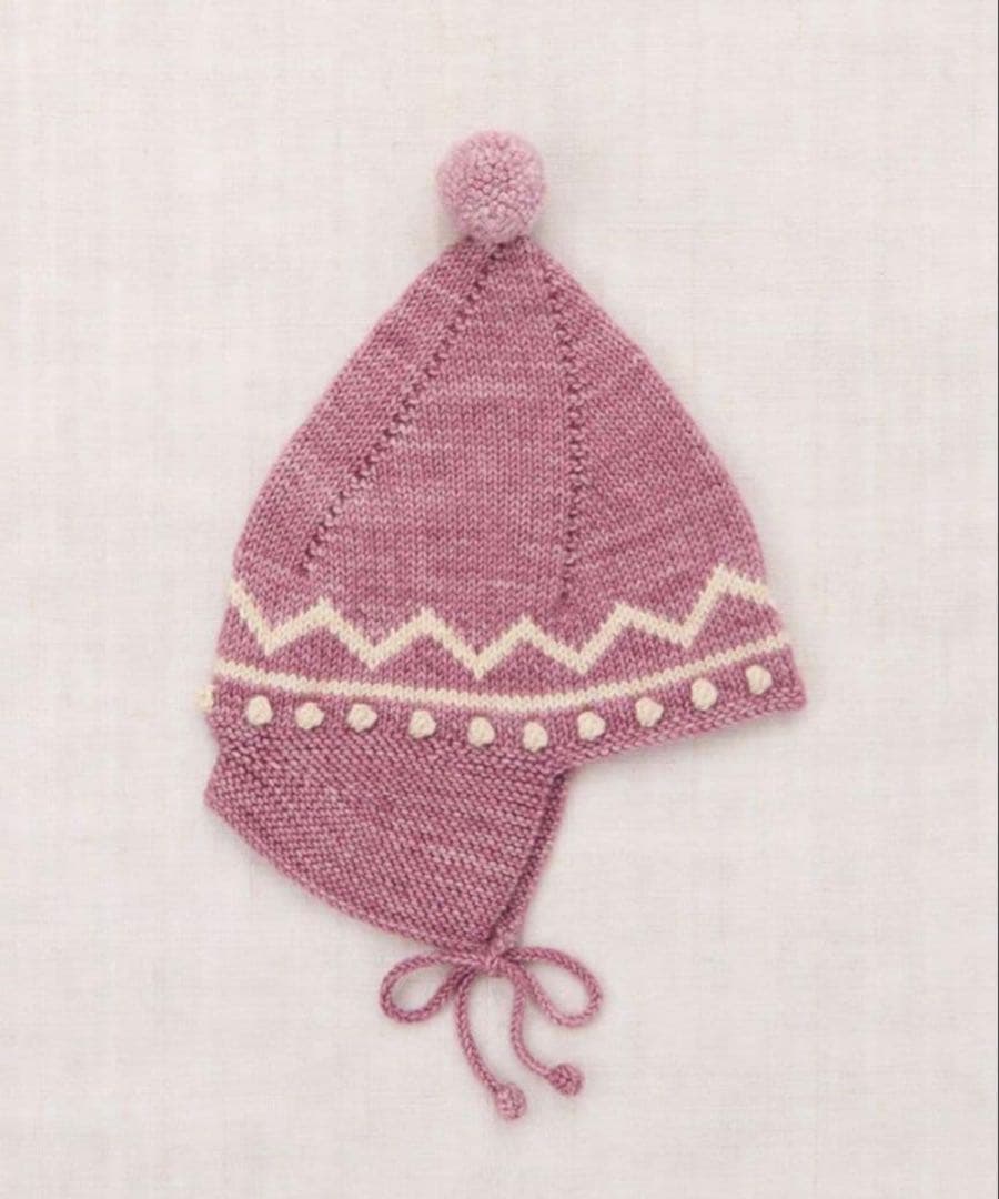 帽子 misha&puff zigzag pointy 4-8y