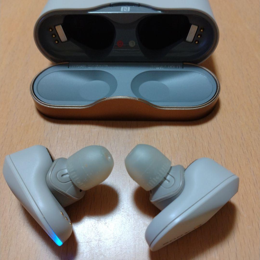 ソニー　WF-1000XM3 ワイヤレスイヤフォン　プラチナシルバー　オマケ付き