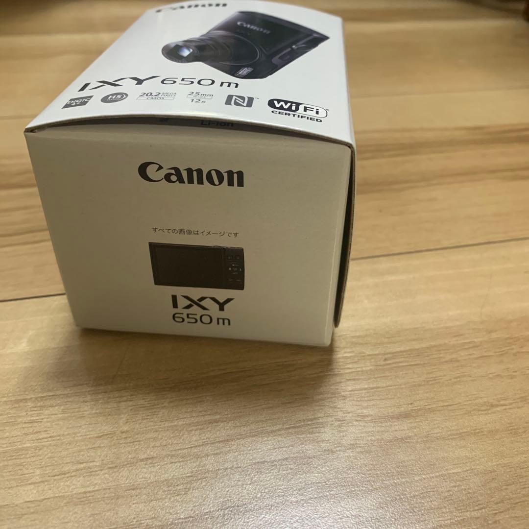 最新機種　Canon IXY650m コンパクトデジカメラ ブラック