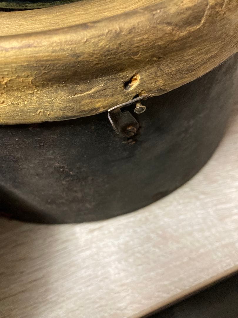 精工舎四つ丸ダルマ型8日巻稼働中 ボンボン時計修復(リペア)品