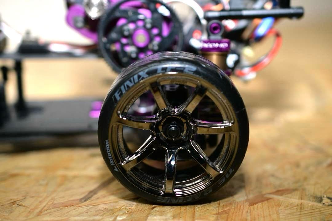 ヨコモ YD-2 SXII パープルアルミ RWD ドリフトラジコン シャーシ