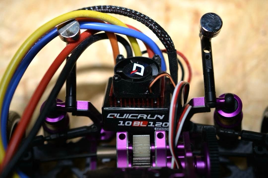 ヨコモ YD-2 SXII パープルアルミ RWD ドリフトラジコン シャーシ