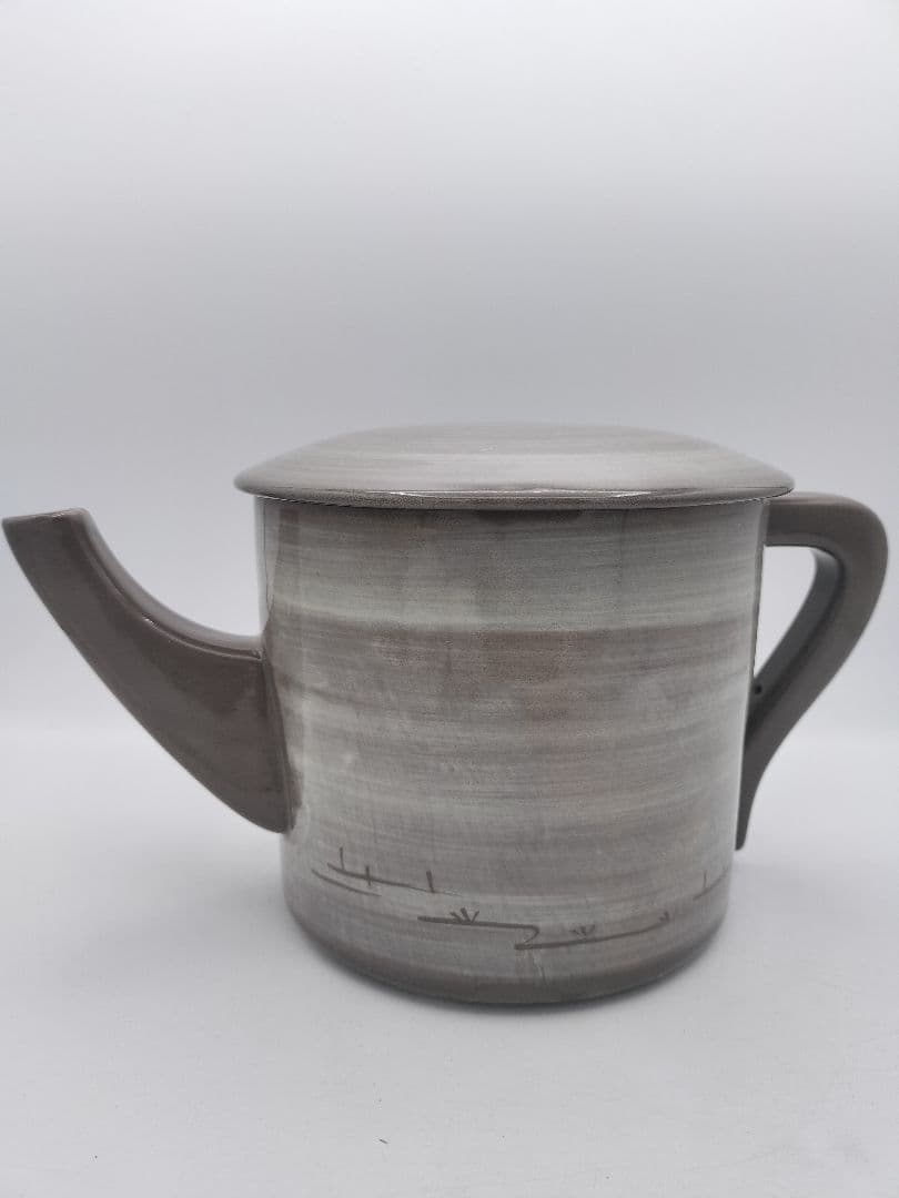 c253 【新品・未使用】片口水次 現川焼 武村利左衛門 木箱 茶道具