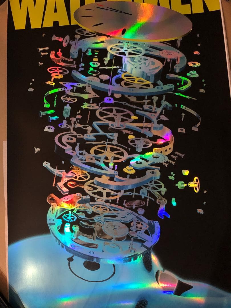 ウォッチメン　125枚限定　フォイル版 シルクスクリーンポスター