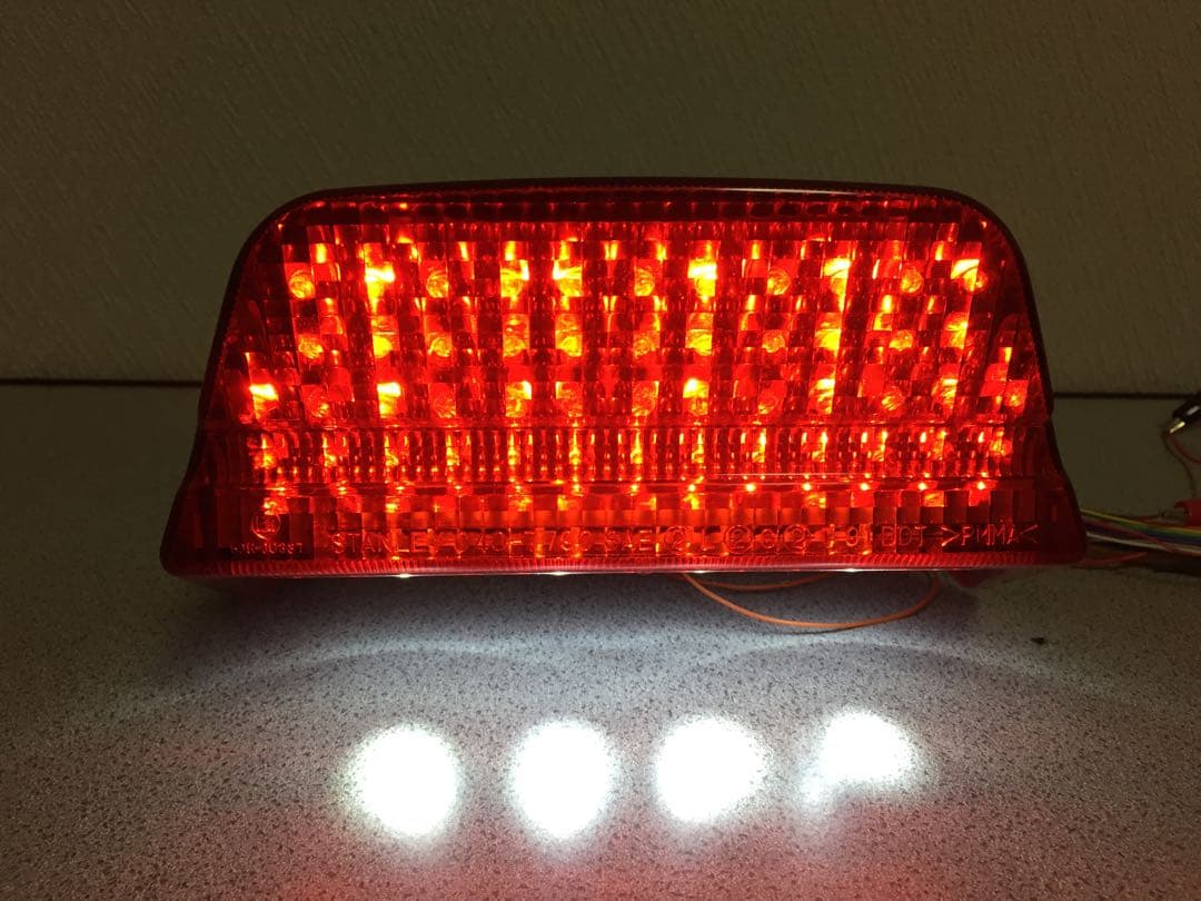 ZRX 400 1100 1200 流星 テール ランプ LED