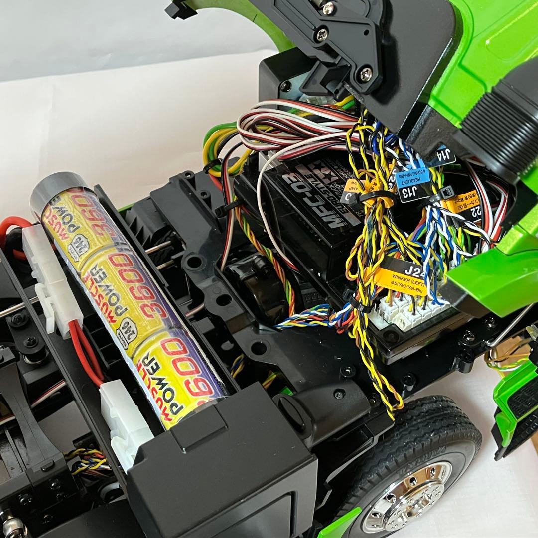 タミヤトレーラー アロクス8×4ダンプ4151 フルオペ フルセット