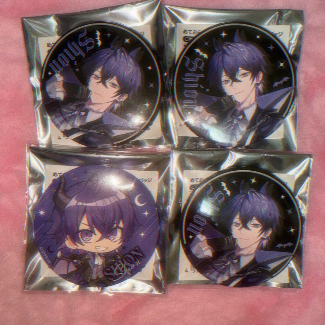 めておら 騎士X アンプタック すとふぇす ハロウィン スクエア缶バッジ