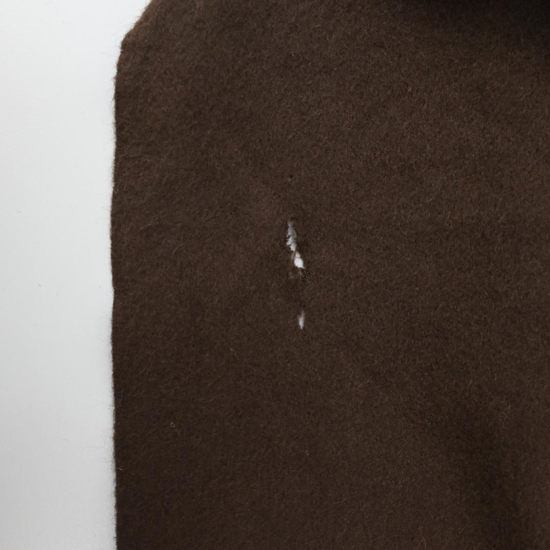 47994★年 FENDI フェンディ カシミヤ　マフラー ファー付*