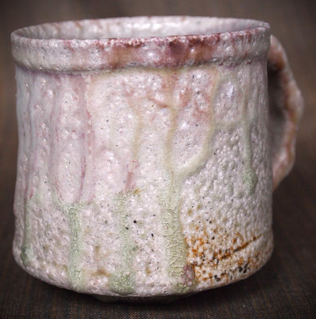 人気作家★高橋燎★信楽【窯変】焼き締めマグカップA★トレインキルン薪窯