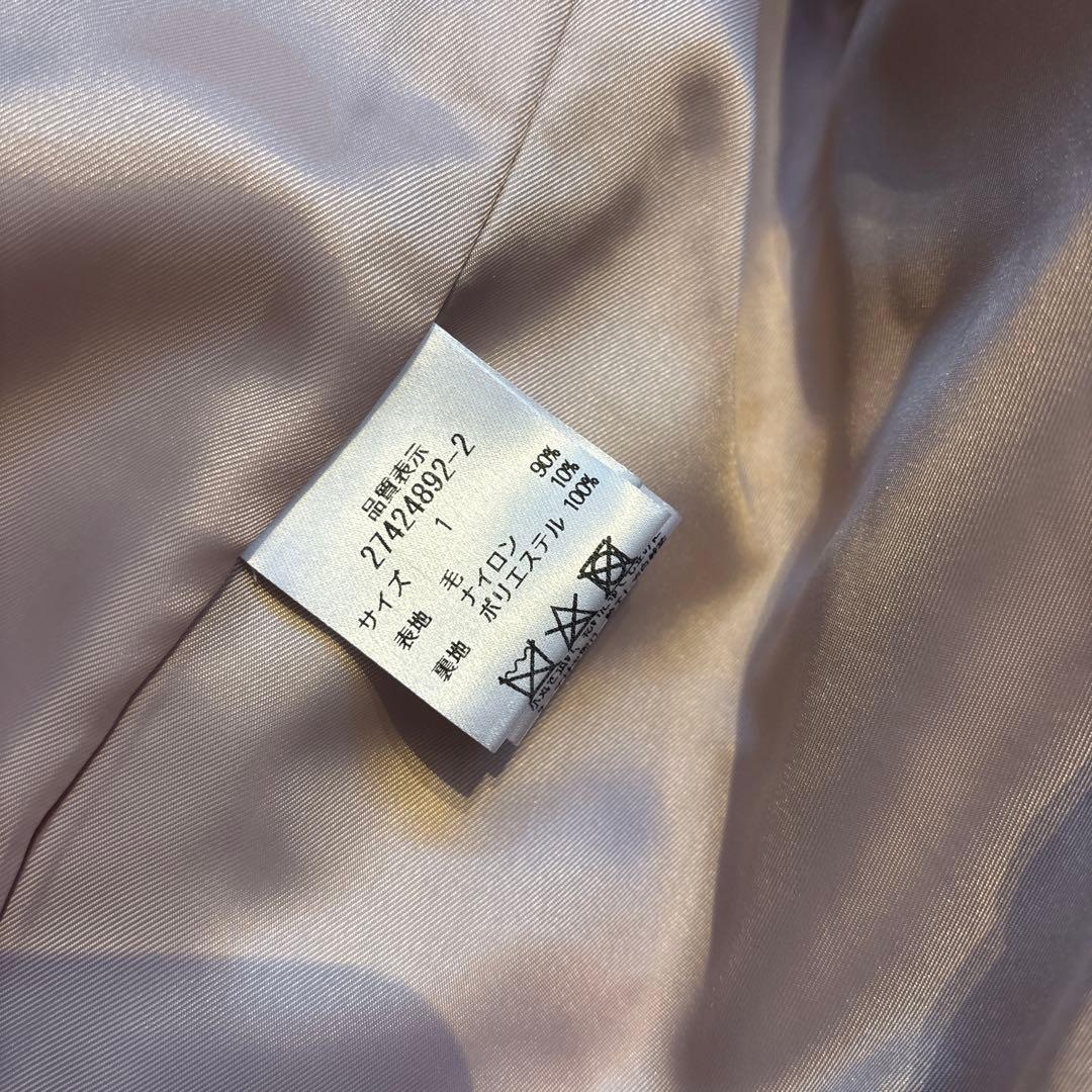 幸*彡様 アプワイザーリッシェ　5wayコート　スモーキーピンク フェイクファー