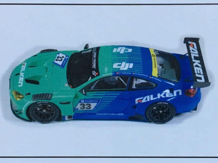 Nunu 1/24 ファルケン BMW M6 GT3 2017 ニュル24時間