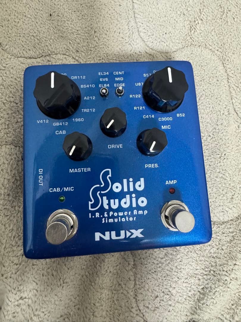 NUX Solid Studio キャビネット パワーアンプ シミュレーター