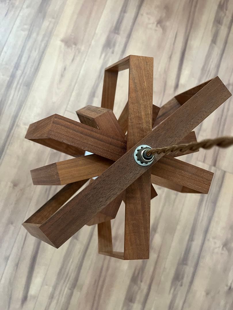 木製ペンダントライト