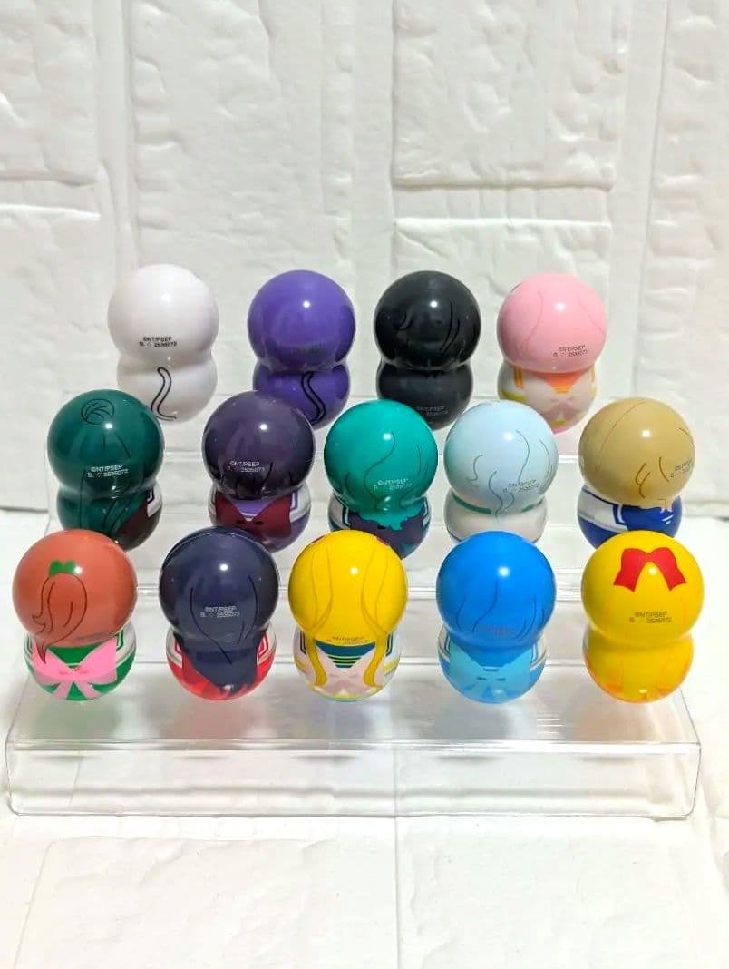即飾れるフルコンプ✨セーラームーン クーナッツ 全14種 3段スタンド付 セット