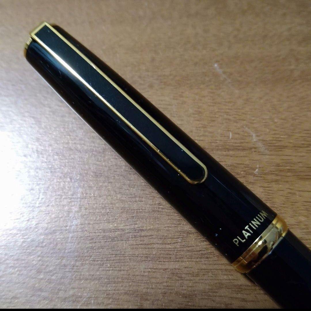 未使用 プラチナ万年筆 美巧 14金ペン先