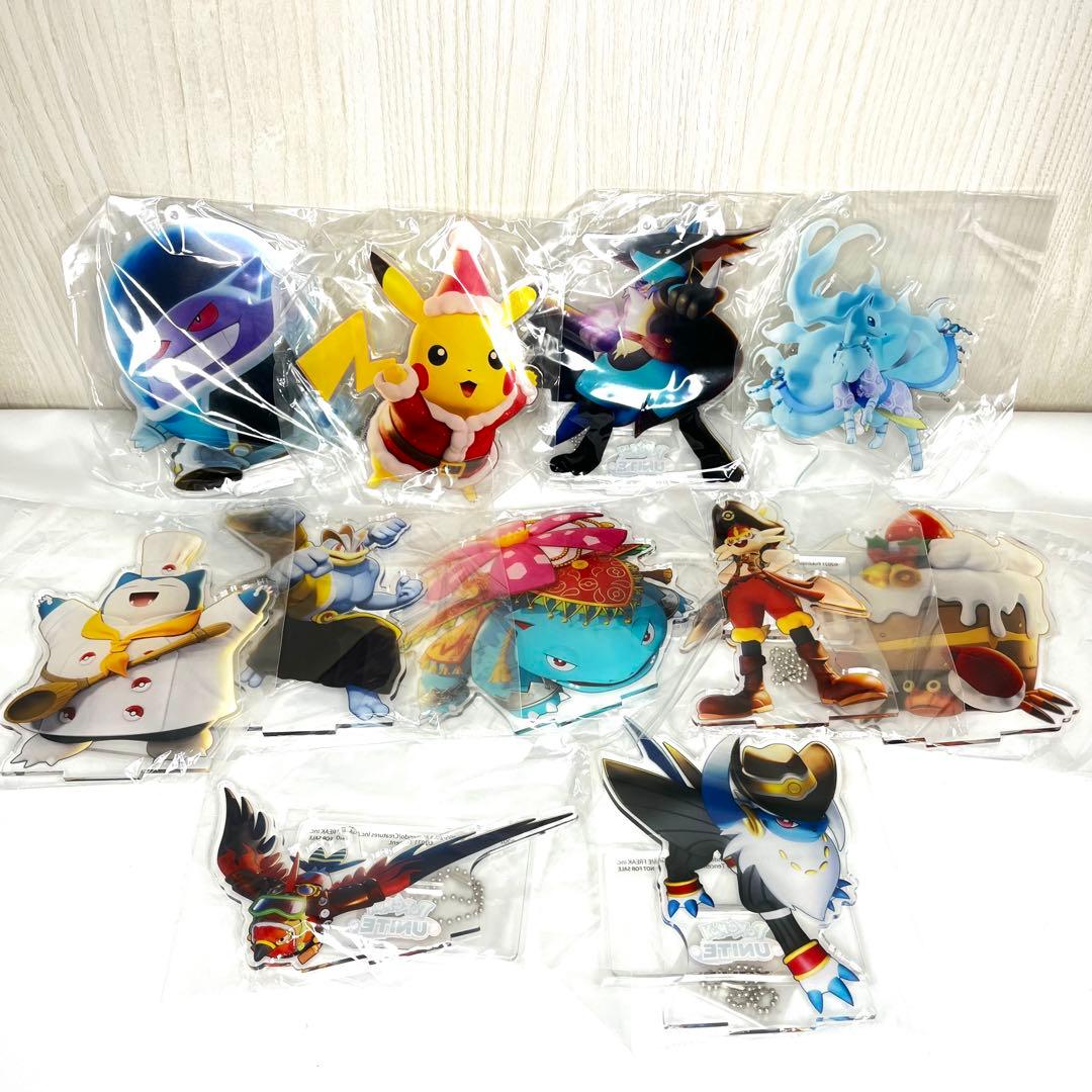 ポケットモンスター　UNITE アクリルスタンド 非売品　まとめポケモンアクスタ