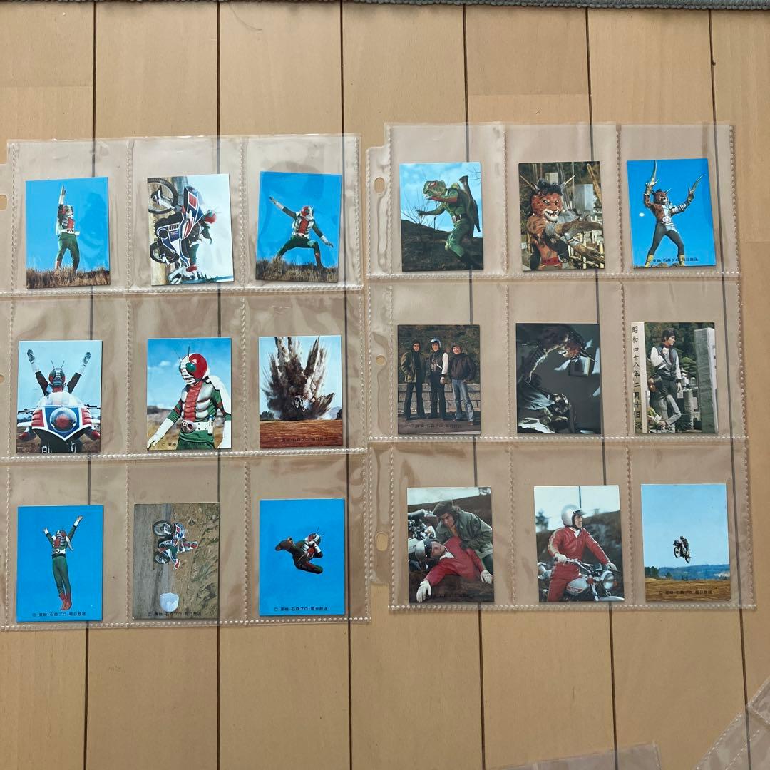 ★旧カルビー仮面ライダーV3カード★1番〜100番連番