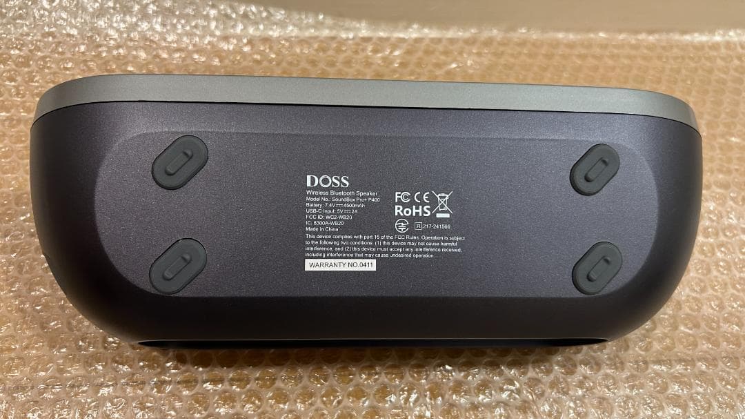 新品半額DOSS SoundBoxPro+P400 Bluetooth スピーカ