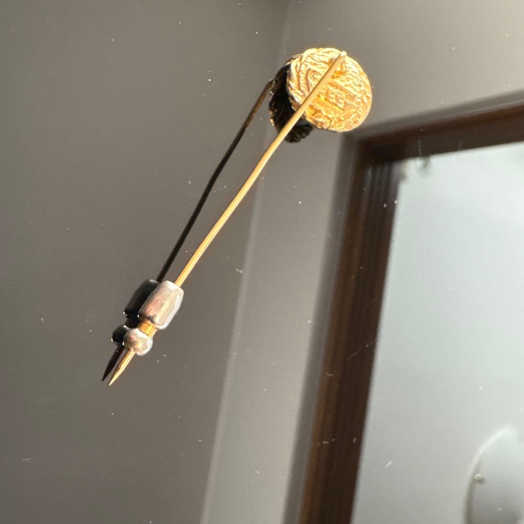 ✨CHANEL brooch✨シャネルブローチ❤️シャネルピンブローチ　GOLD